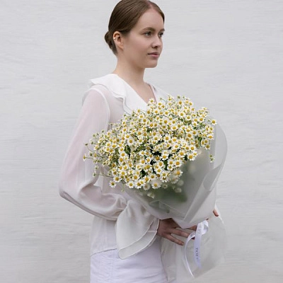 Букет кустовых ромашек 